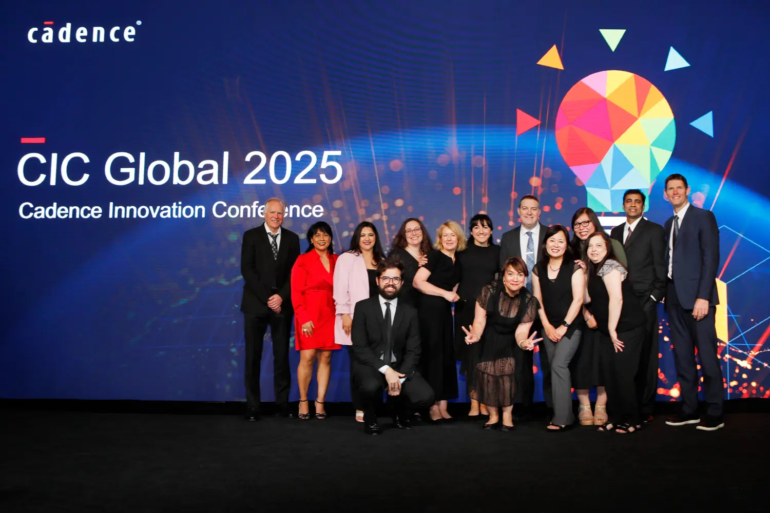 Employees at the global Cadence Innovation Conference.