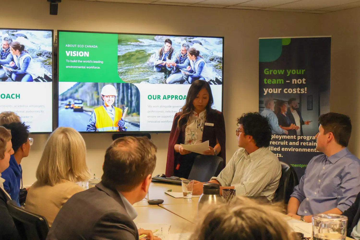 ECO Canada meeting held during the visit of the Honourable Minister Patty Hajdu in December 2025