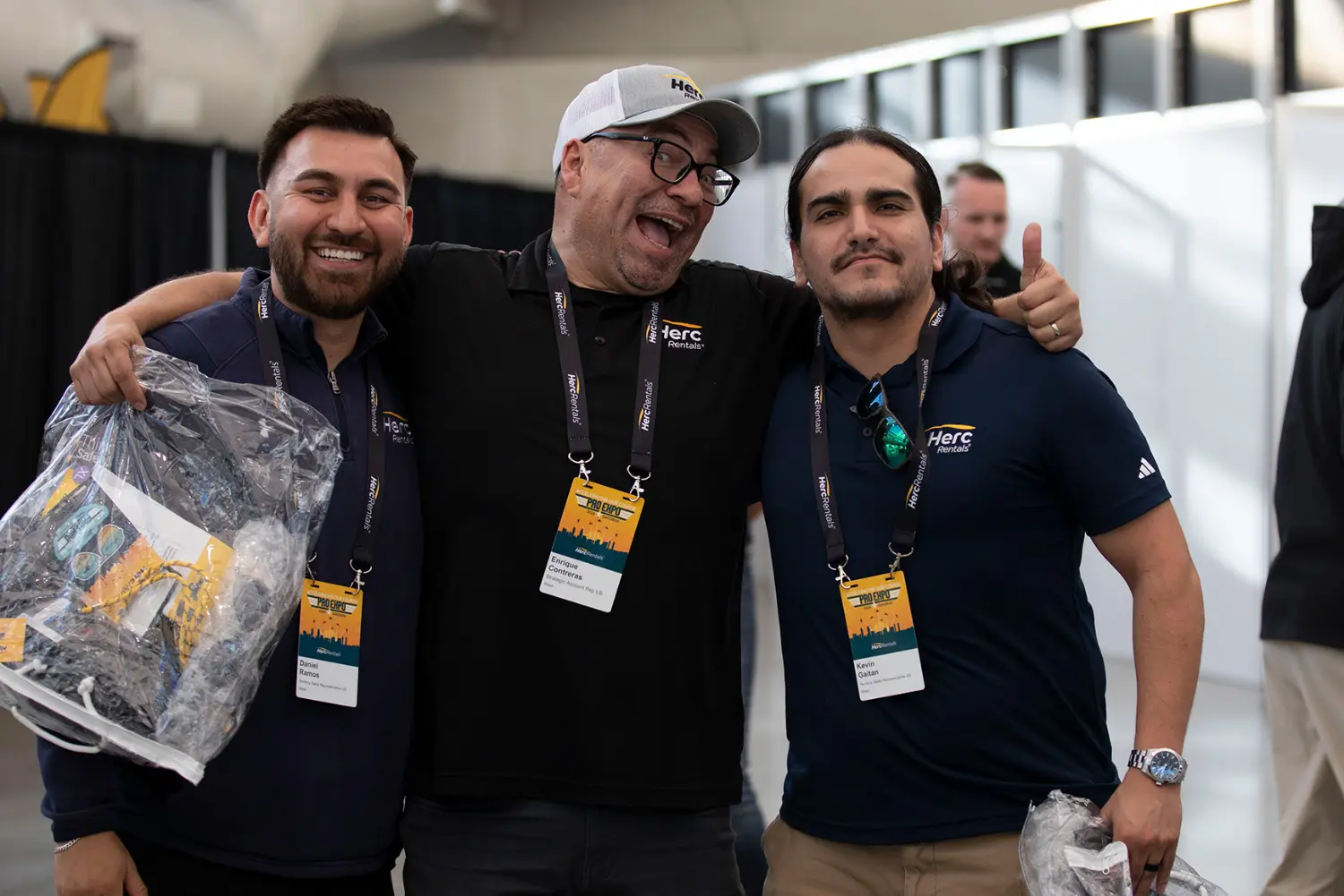 Herc Rentals team members love to have fun.