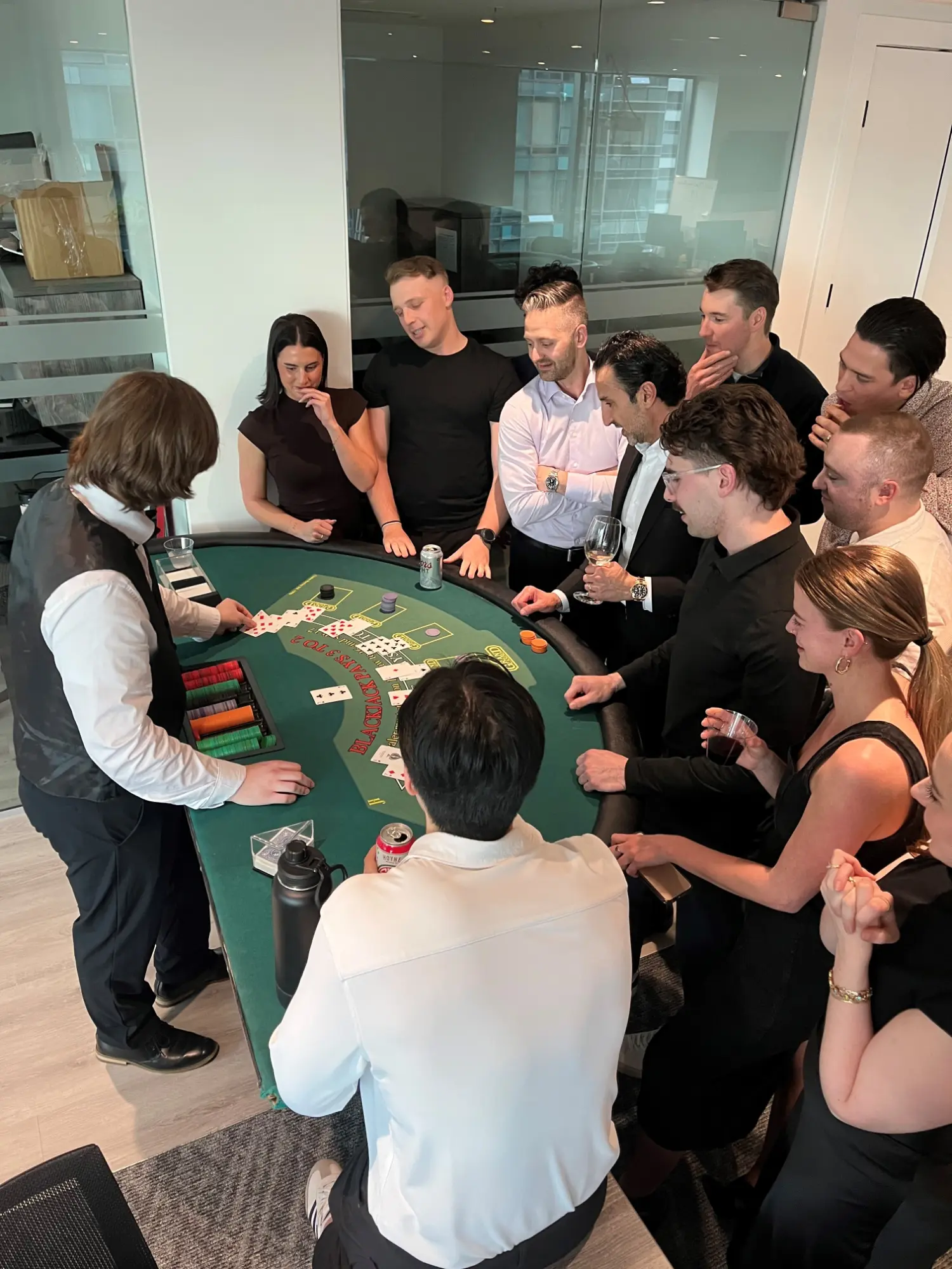 Team quarterly event - casino night