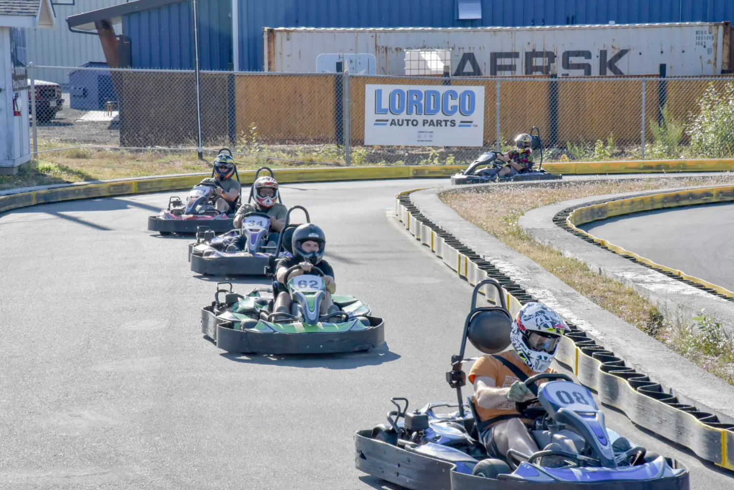 Annual go karting event! Prizes awarded for karting and axe throwing. Other events: golf & community ice skating