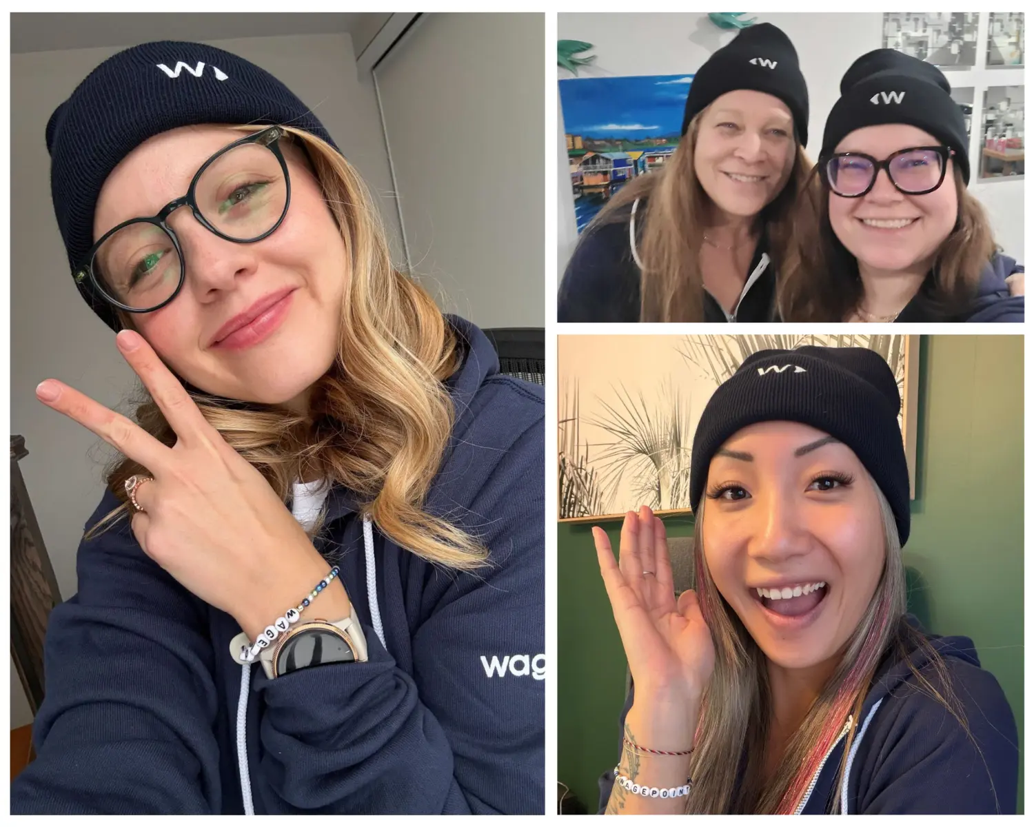 Rocking our Wagepoint swag and team spirit. We’re proud to be building the friendliest payroll company in Canada.