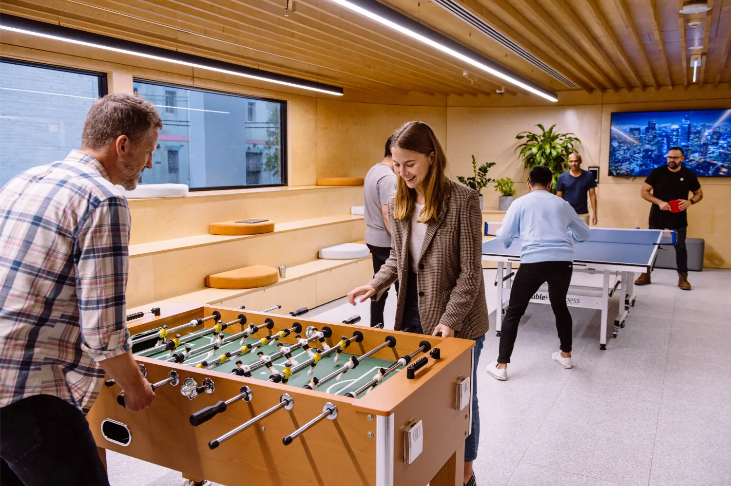 A fun break for the team in the Sydney office.