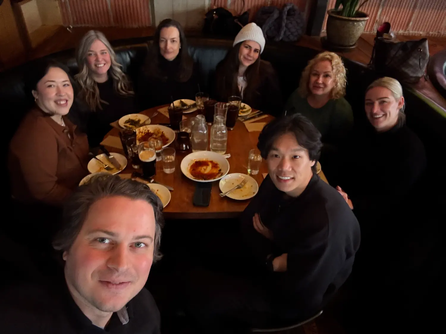 Account team out for lunch