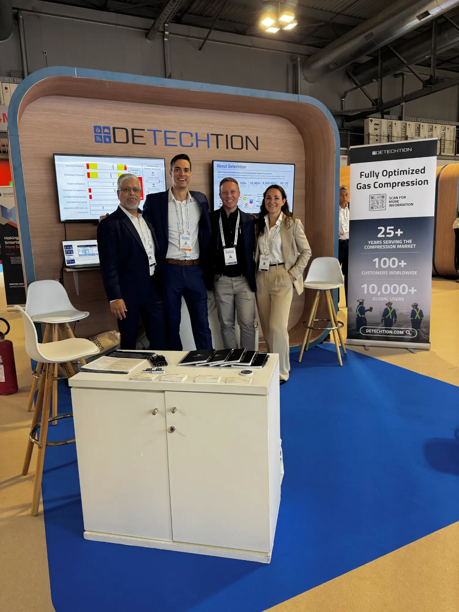 The team representing in Milan!