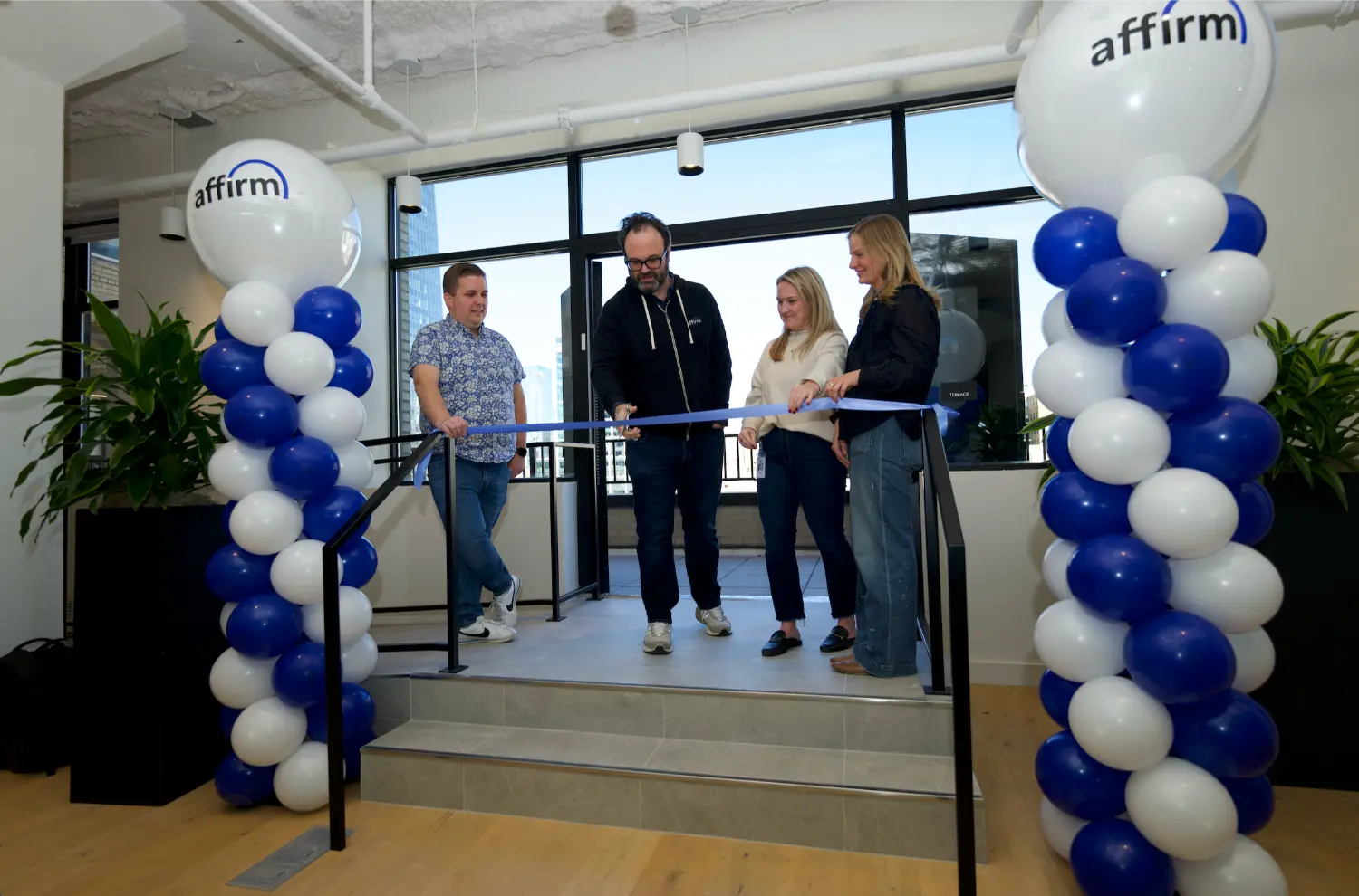 Ribbon cutting ceremony at our New York City office.