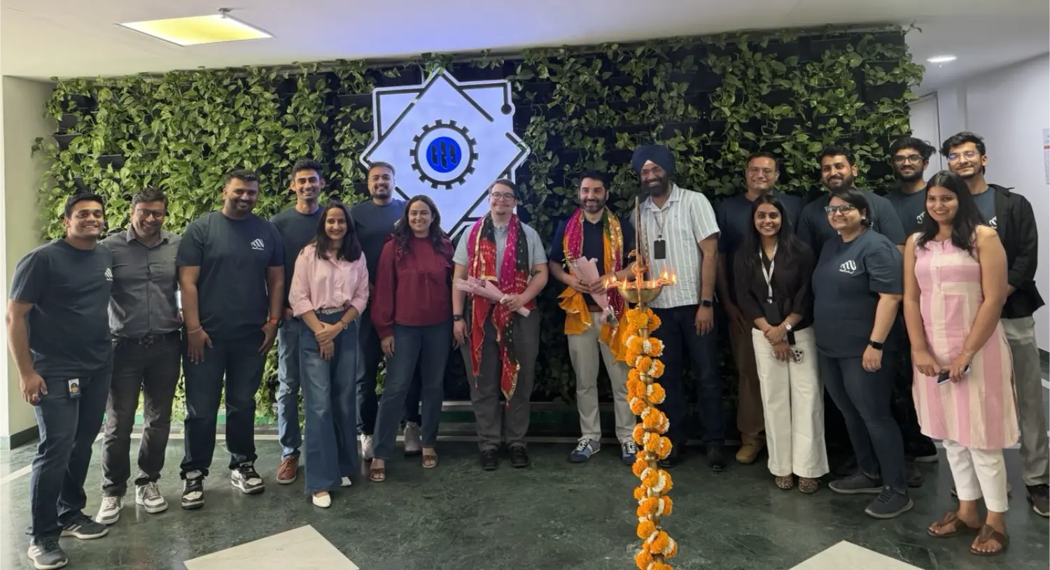 Senior Leadership from North America visiting team in India.