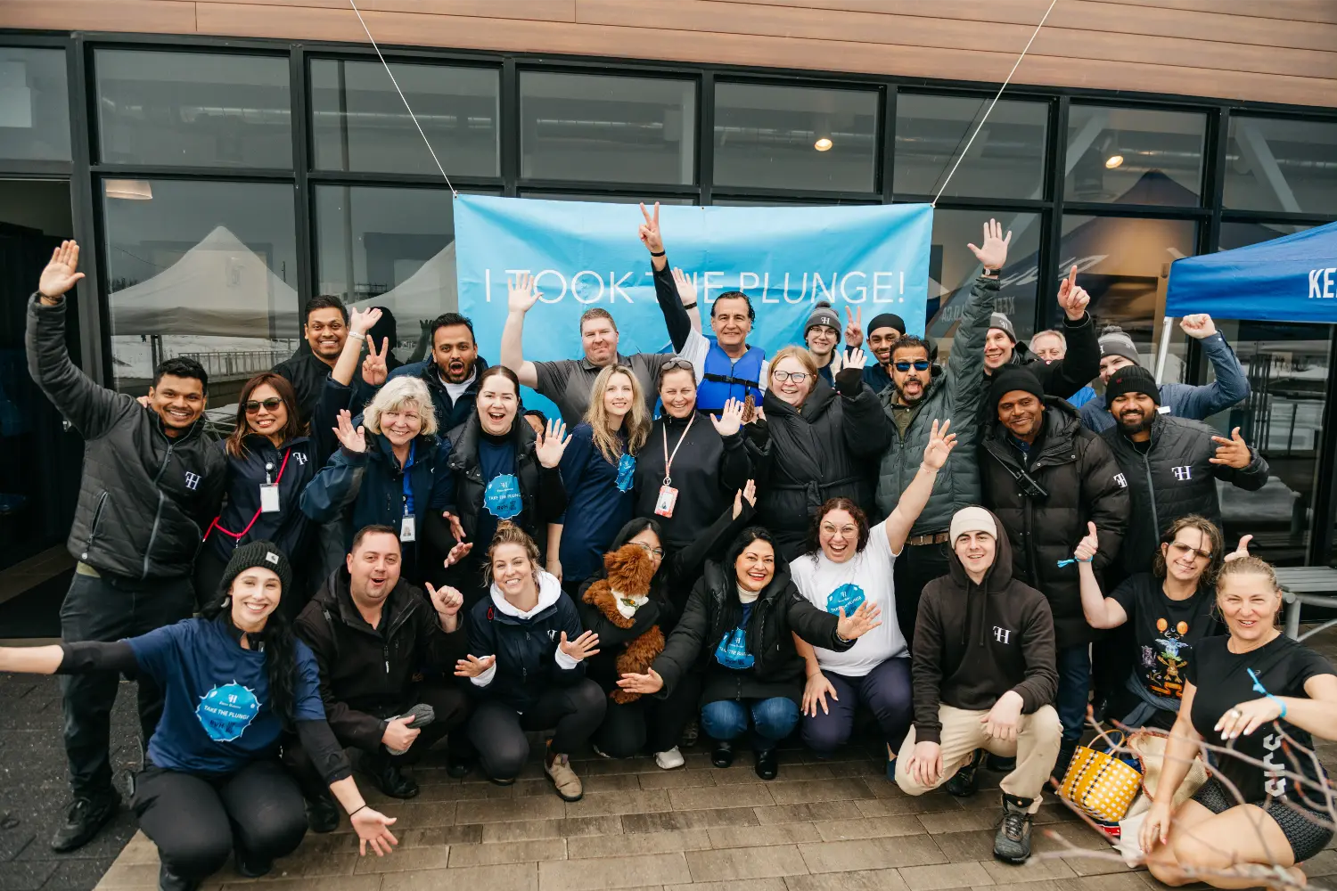 Friday Harbour proudly supports RVH's Take the Plunge Campaign for community care and impact.