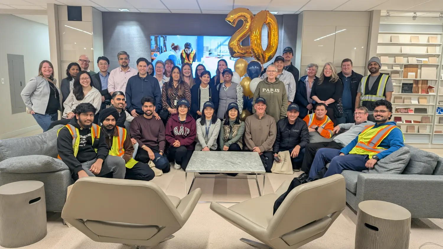 Celebrating 20 years of Fuzion at Head Office