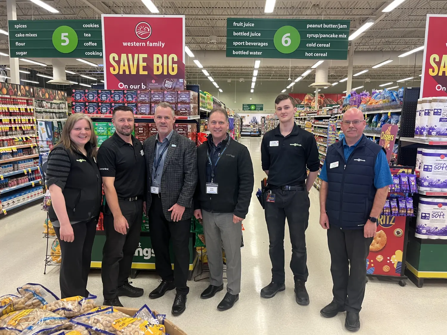 President Jamie Nelson toured stores company-wide in 2025, hosting Open Door meetings to connect and hear feedback.