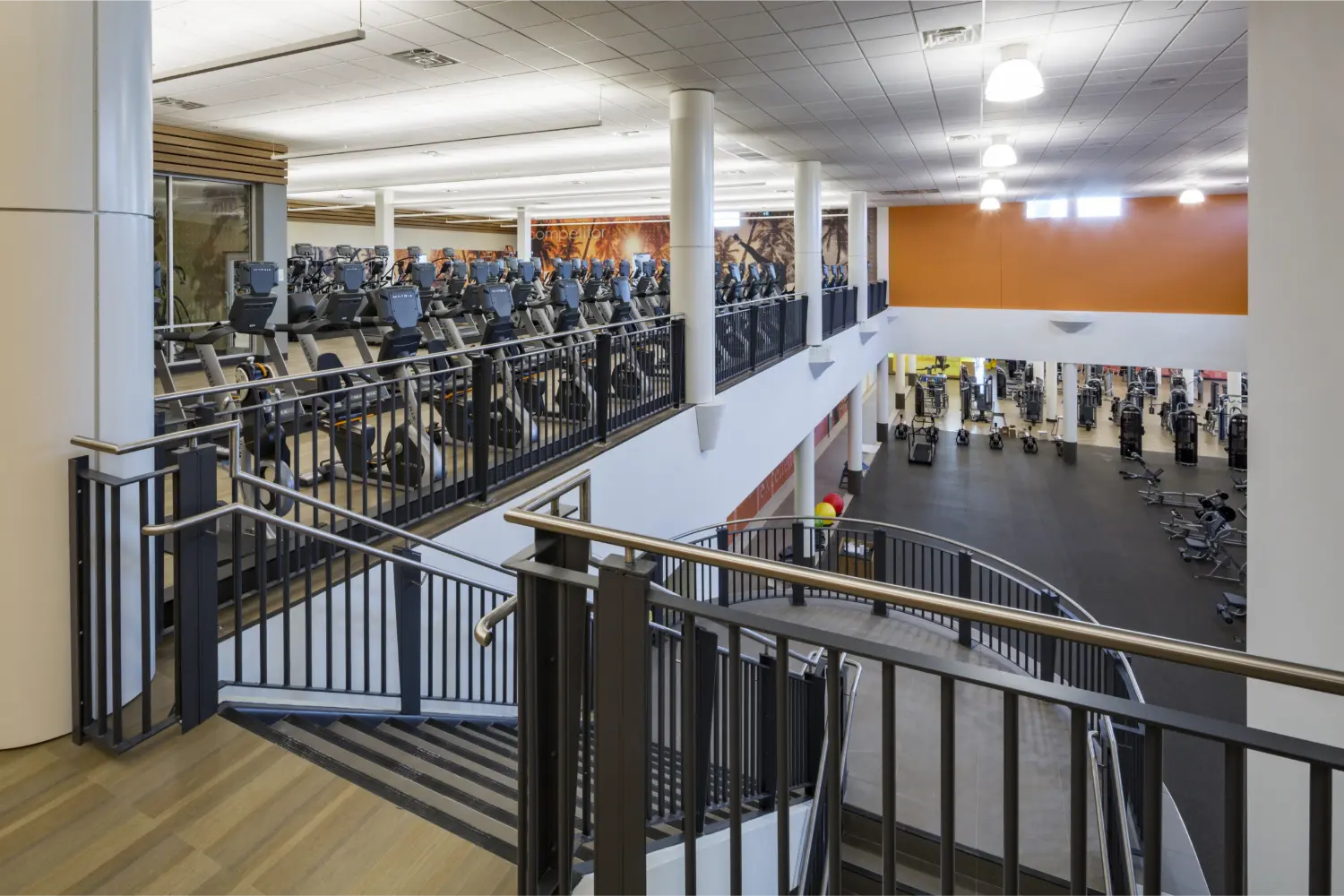 Another Inside view of LA Fitness