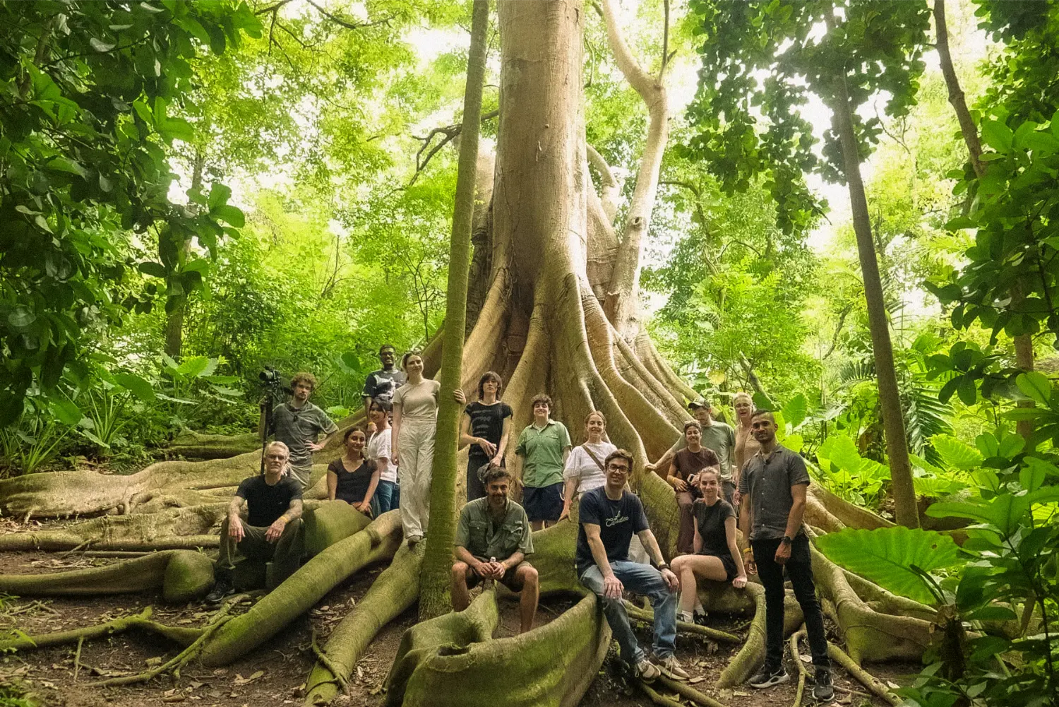 Team visit to the Botanical Garden of Cartagena, Colombia, to learn about biodiversity in dry tropical forests.
