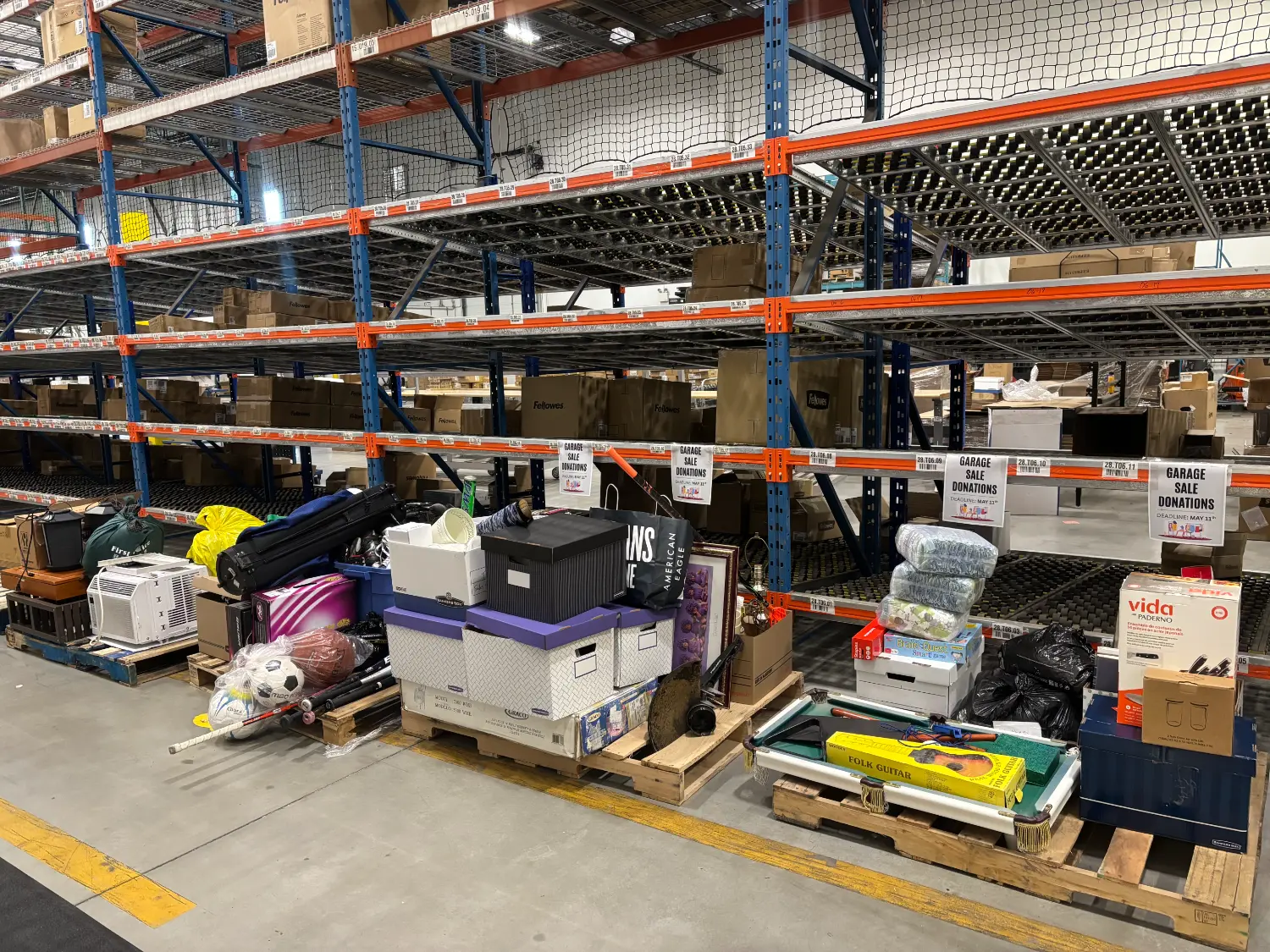 Donation-Drive-for-local-Food-Bank-Garage-Sale.