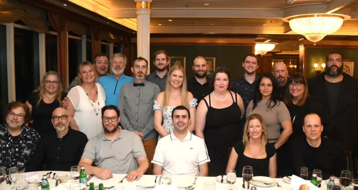 Team-picture-in-January-2025-where-Mediaclip-organized-a-cruise-vacation-for-its-employees.