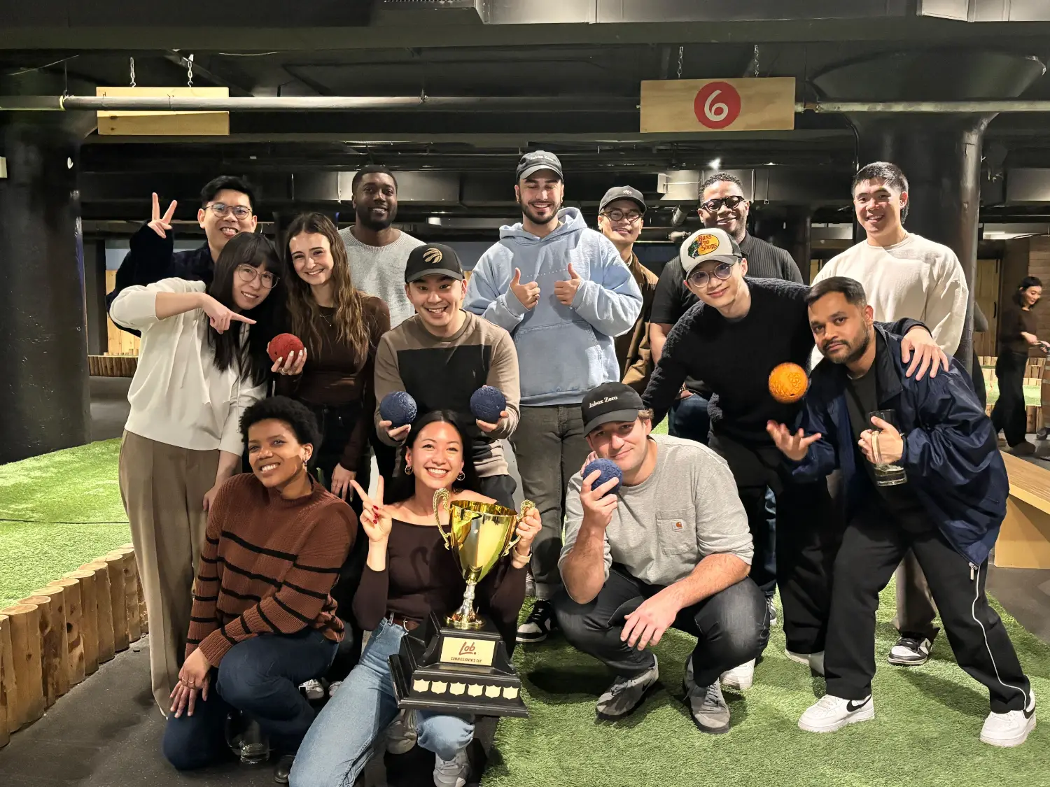 To ring in the Spring season 2025, the Toronto Team gathered at Lob for a Bocce Ball tournament🏆