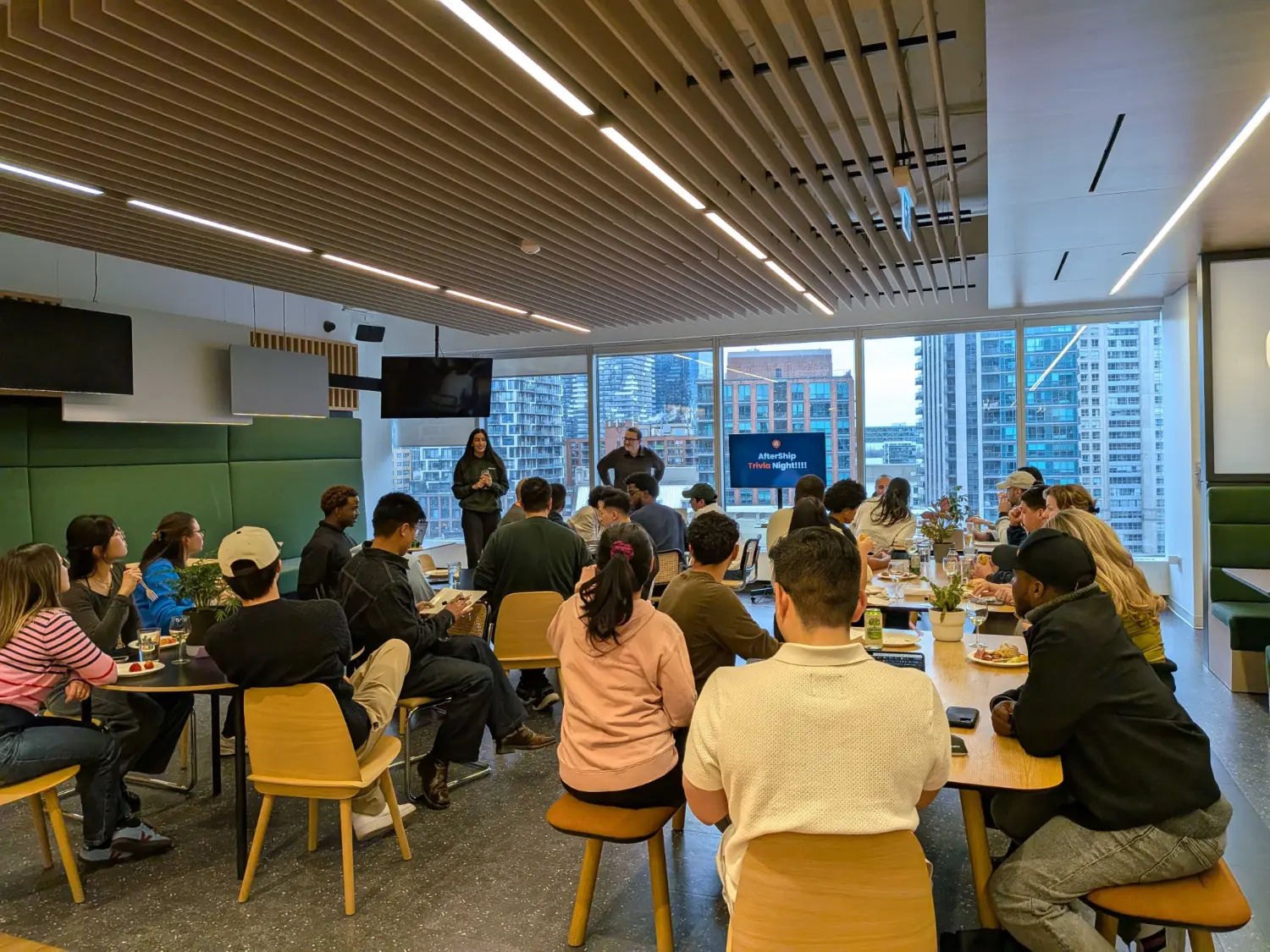 The team in Toronto welcomed the Spring 2026 season with a competitive trivia night.