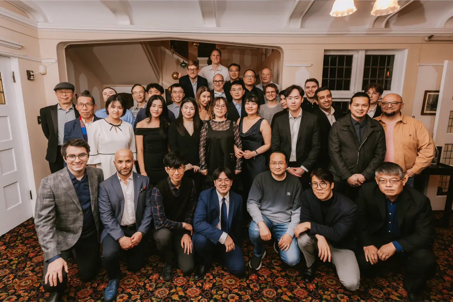Year end Christmas party- invited employees' family to celebrate the season.