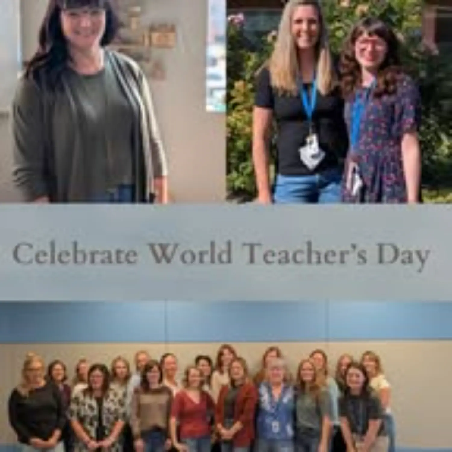 Pictures of our certificated teachers