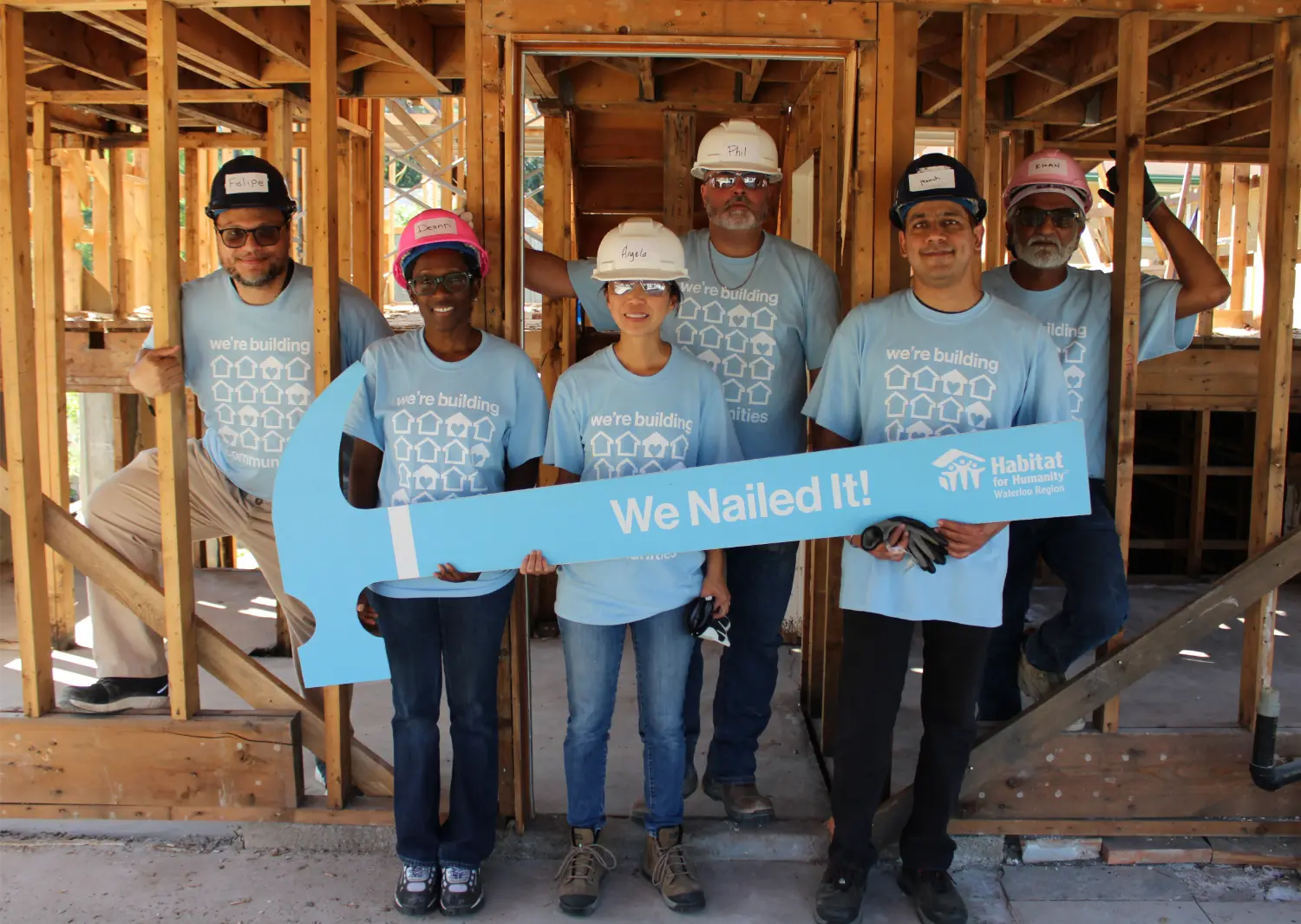 Team Saniflo at Habitat - CSR Day 2025!