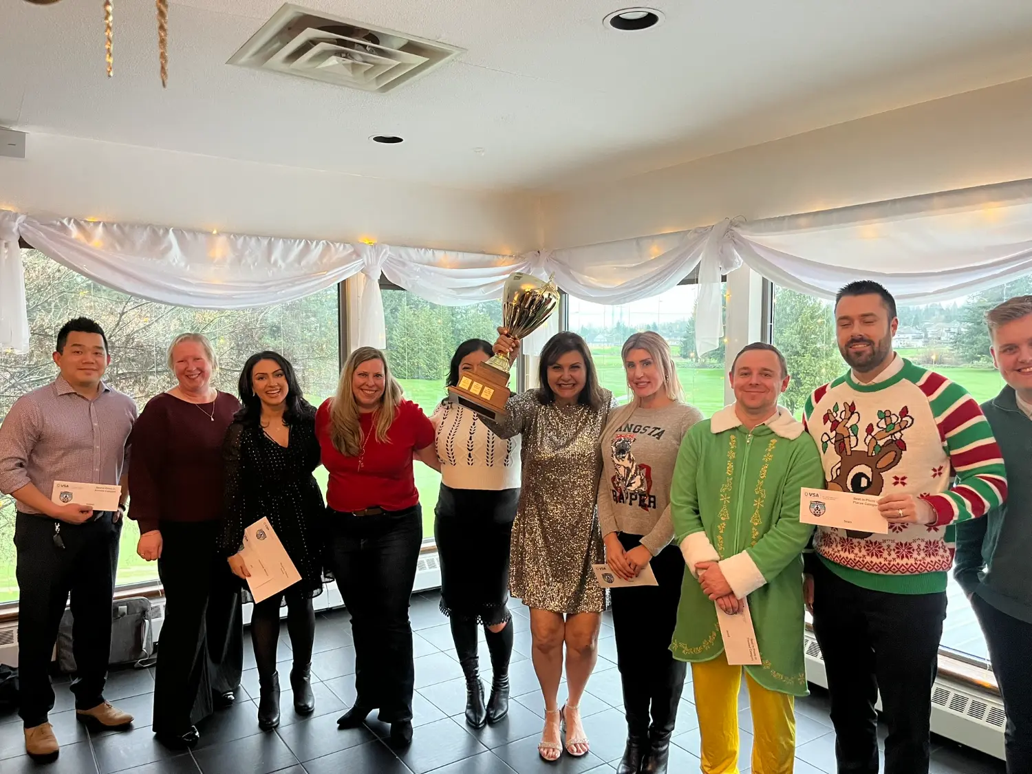 Our Christmas party is a highlight of the year, filled with celebration, laughter, and excitement!