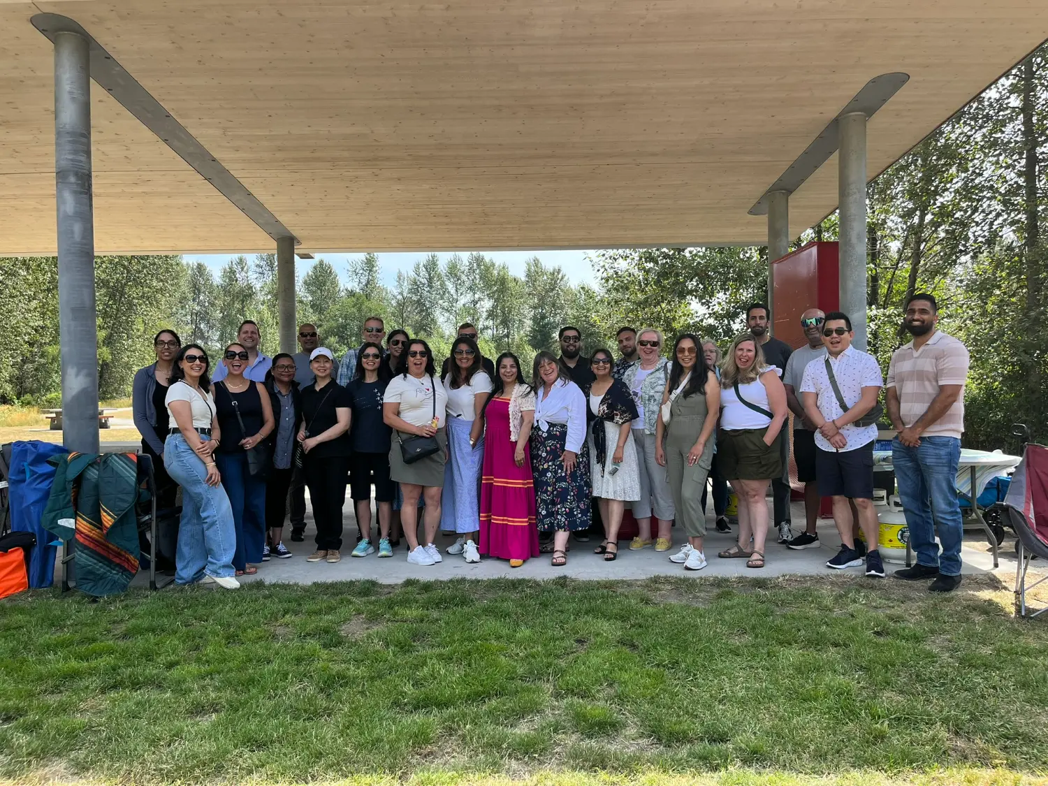 We take pride in our team. Our annual staff BBQ is a celebration where we can enjoy community and share moments outside.
