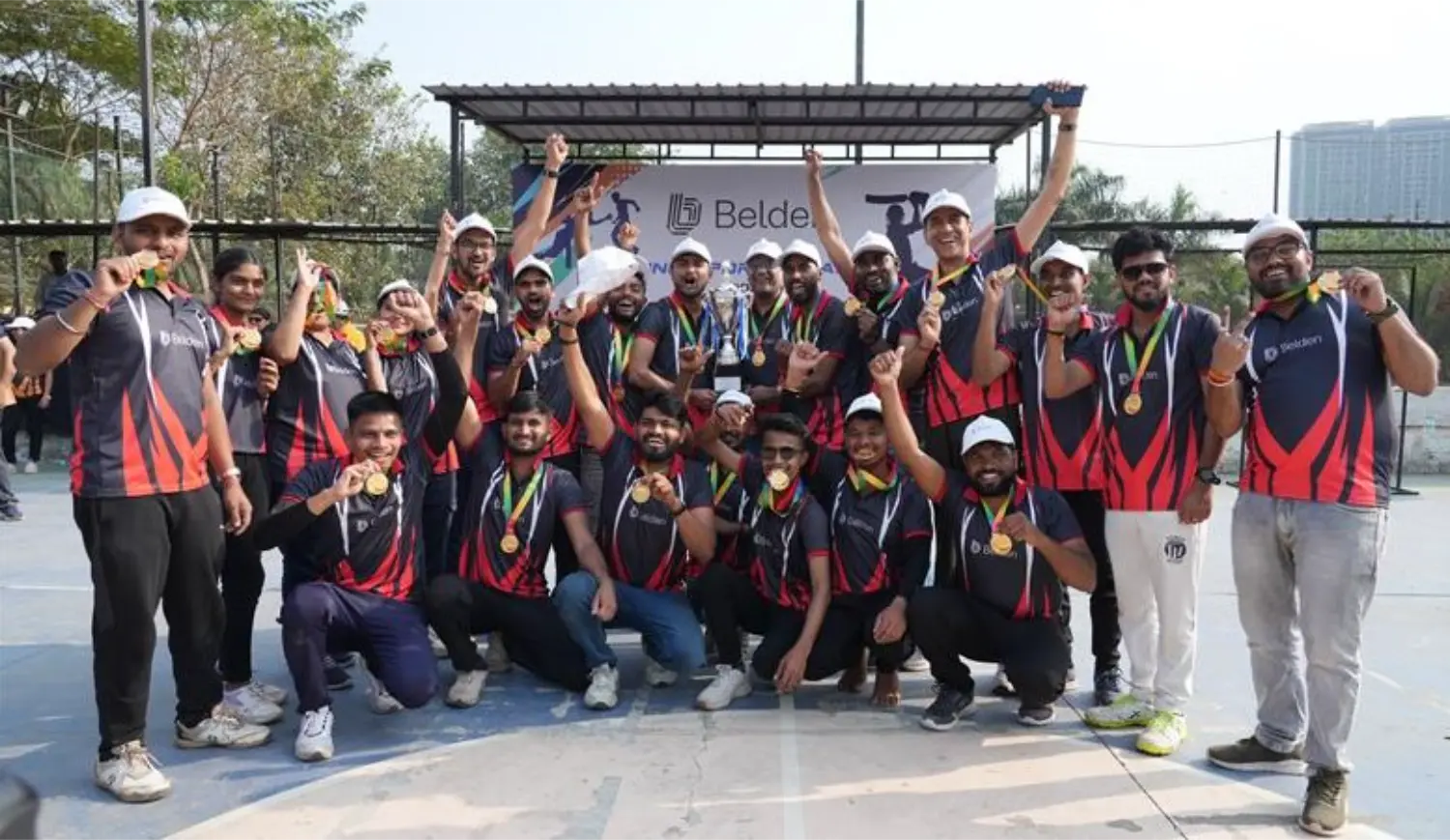 Belden Pune Sports League engaged 243 employees in team sports, boosting well-being, inclusion, and camaraderie.