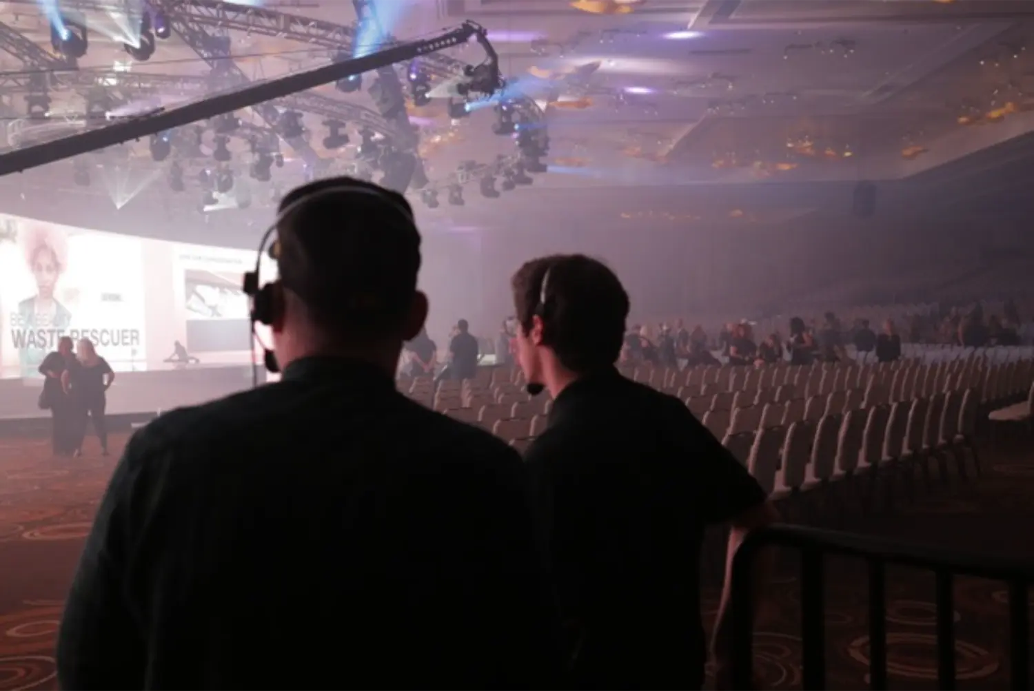 Team Members Supporting an Event