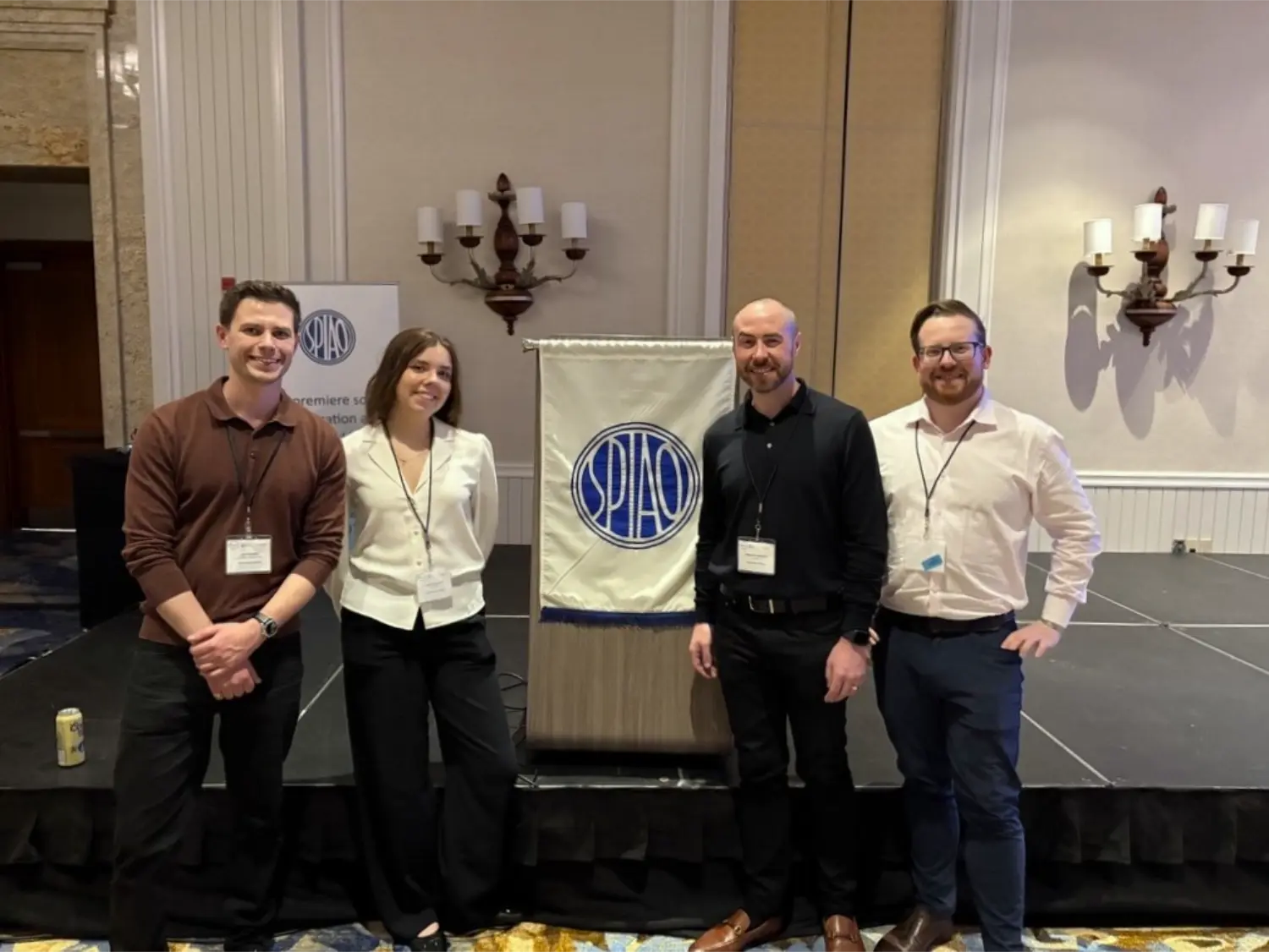 Attending SPIAO Conference, where IRC participated in industry discussions and community-building activities.