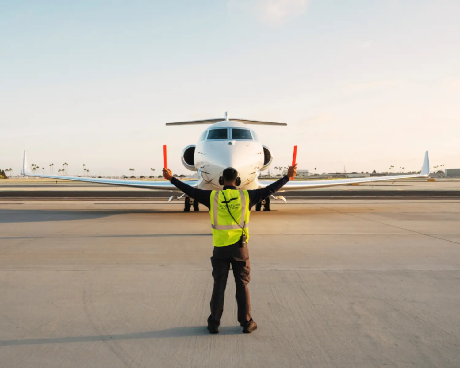 Safety comes first at Signature Aviation. We are committed to protecting guests, aircraft and team members.