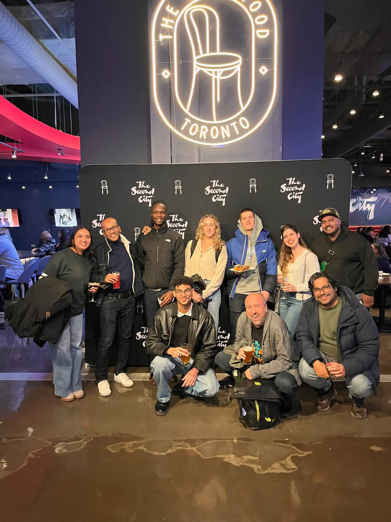 One of many social outings planned by our Social Committee. Our night at The Second City was one for the books!