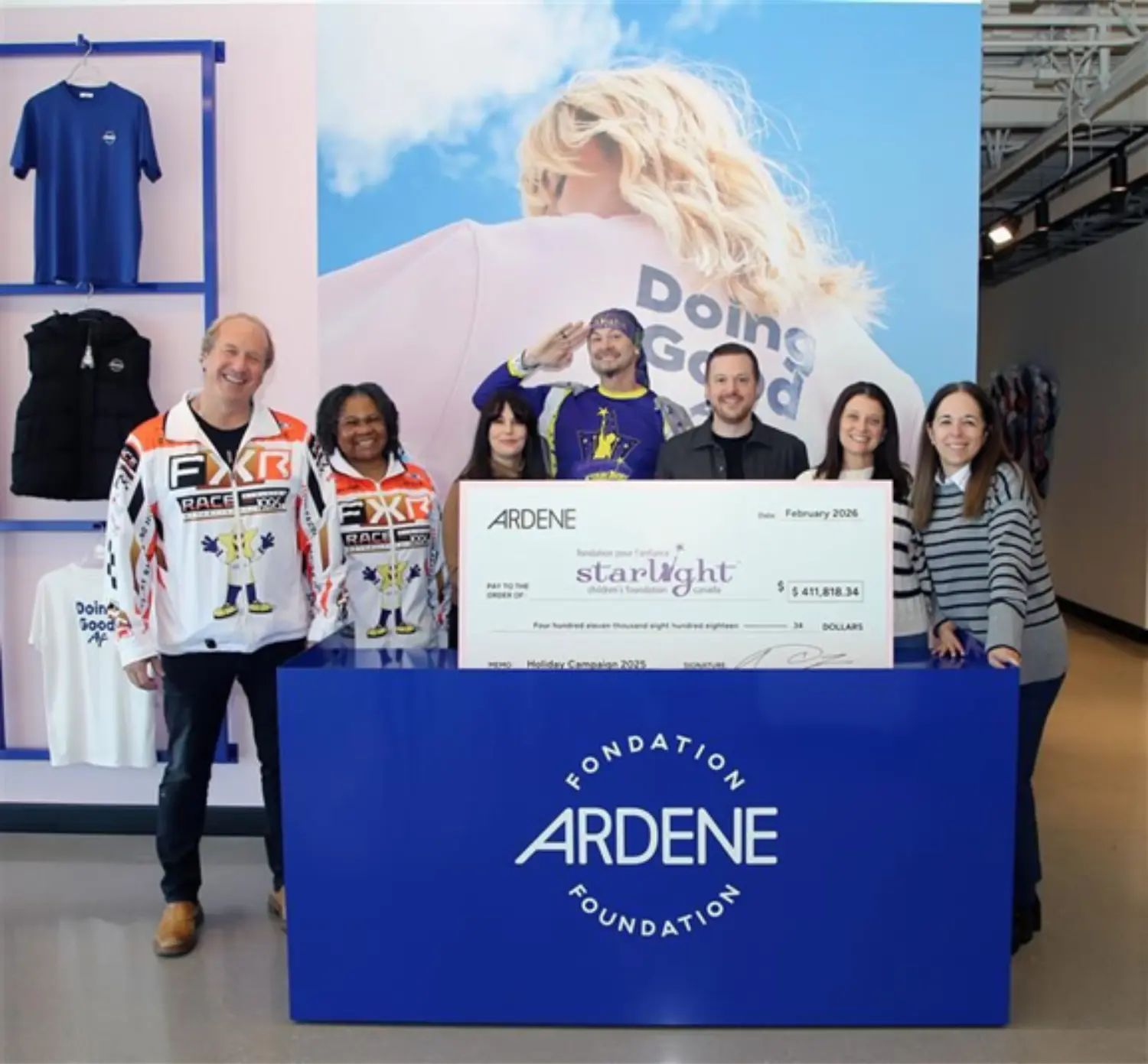 Ardene soutient la Fondation pour l’enfance Starlight Canada / Ardene supports Starlight Children's Foundation Canada