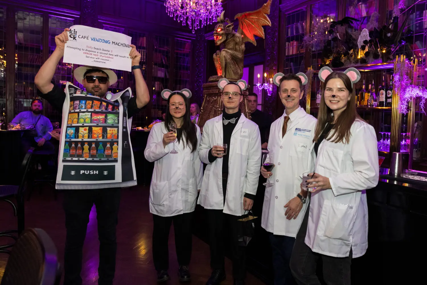 Bringing our Halloween spirit to Klick’s Monster Bash at Casa Loma.