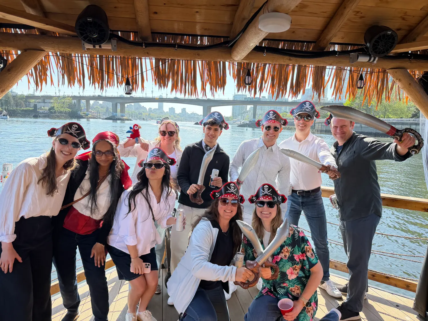 Pirate Adventures team building.