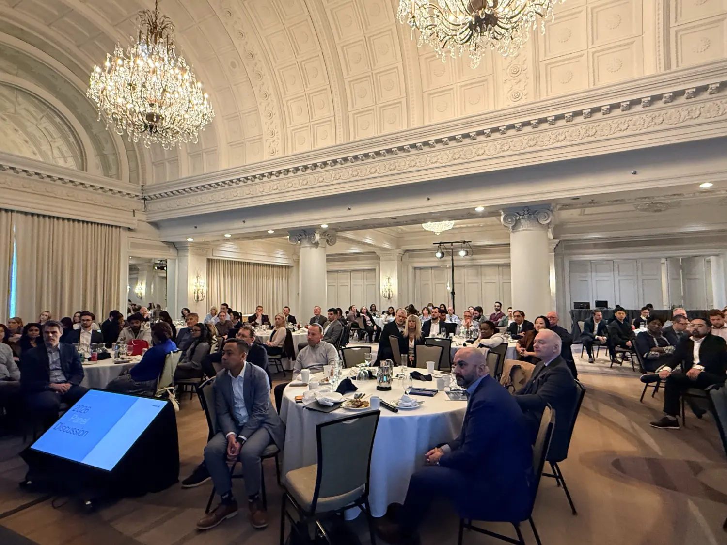 A strong turnout for a local Townhall in Toronto