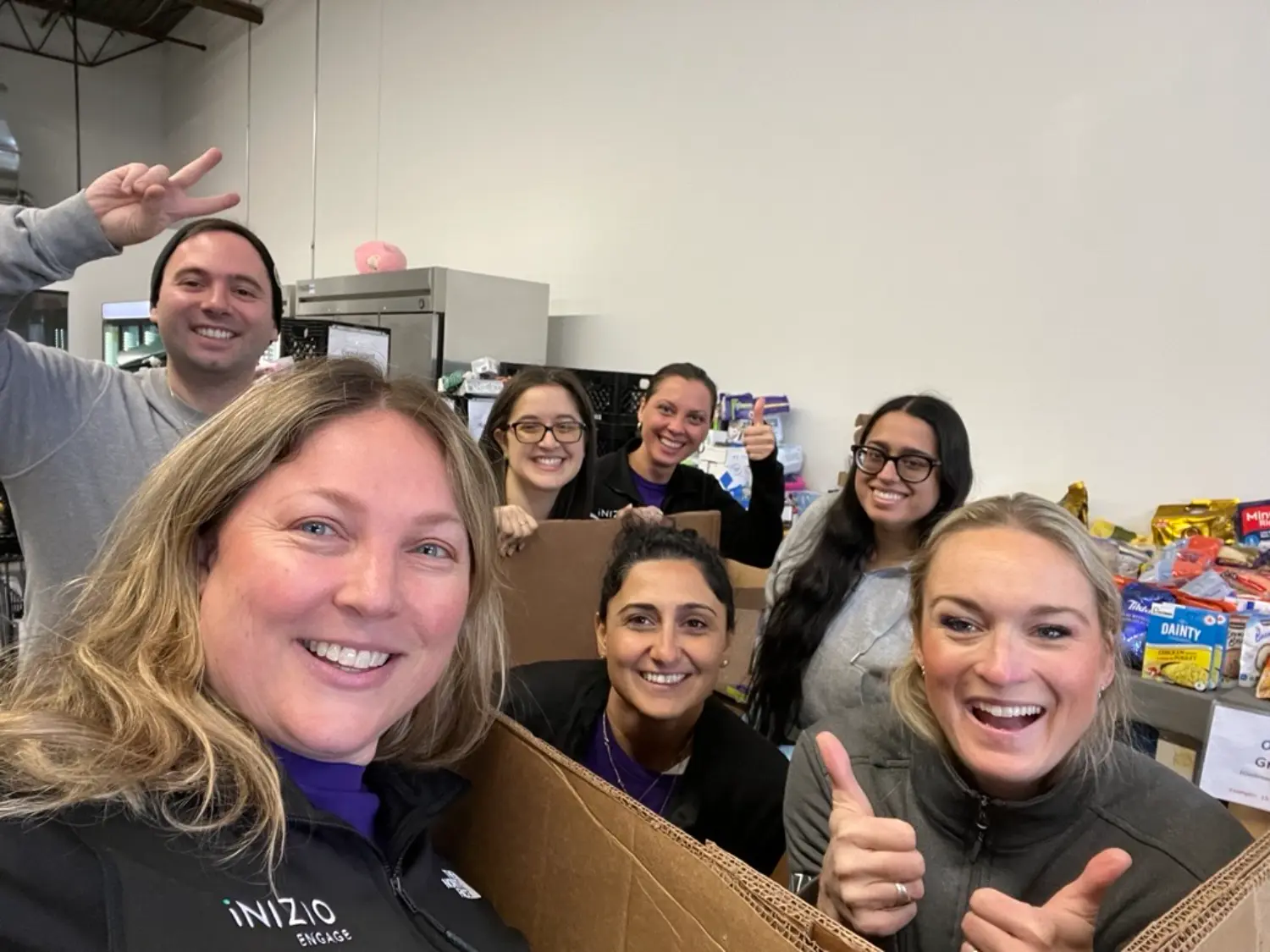 Volunteering at the West Island Mission Food Bank