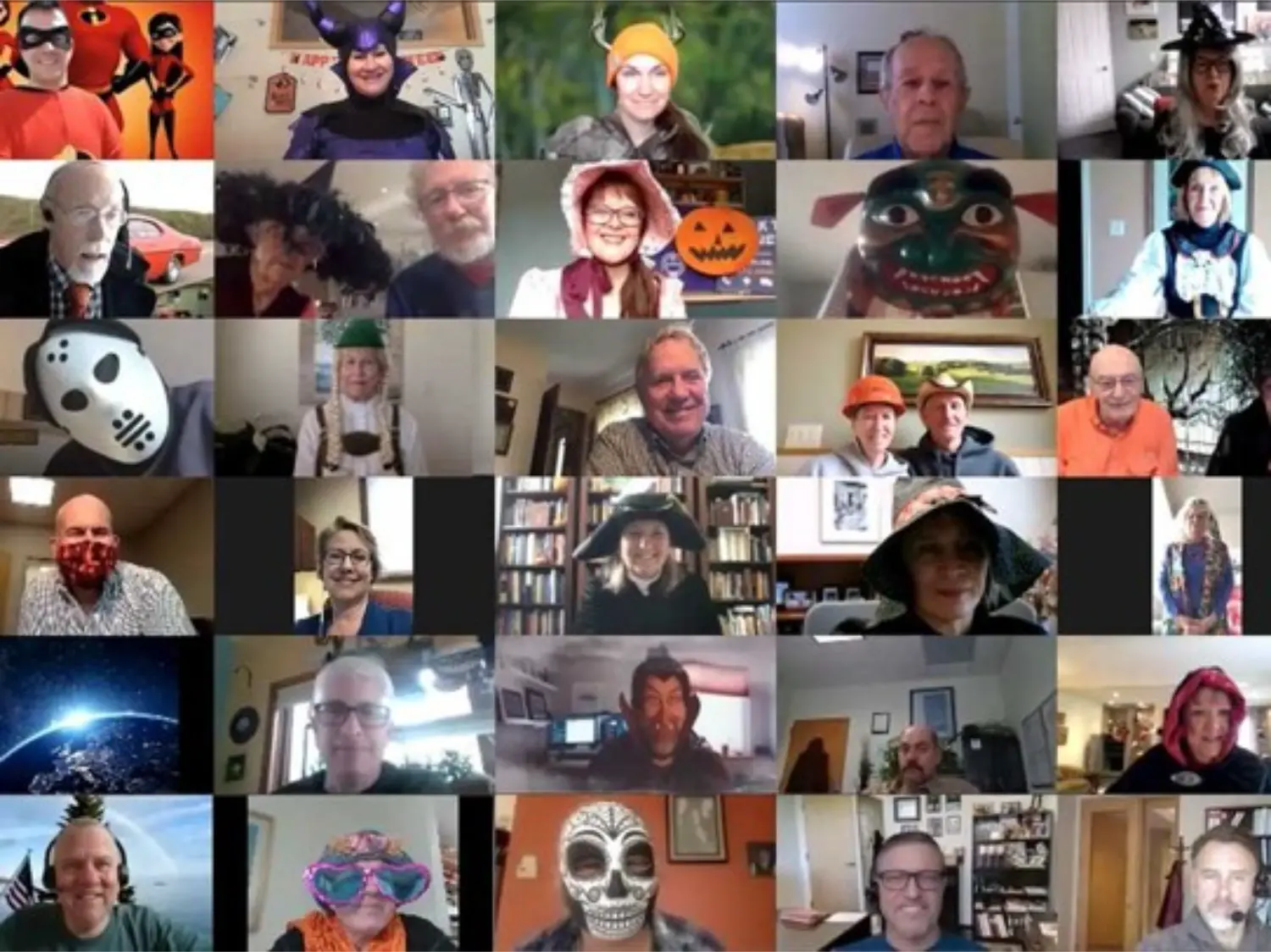 Town Hall Meeting on Halloween - Virtual Attendees