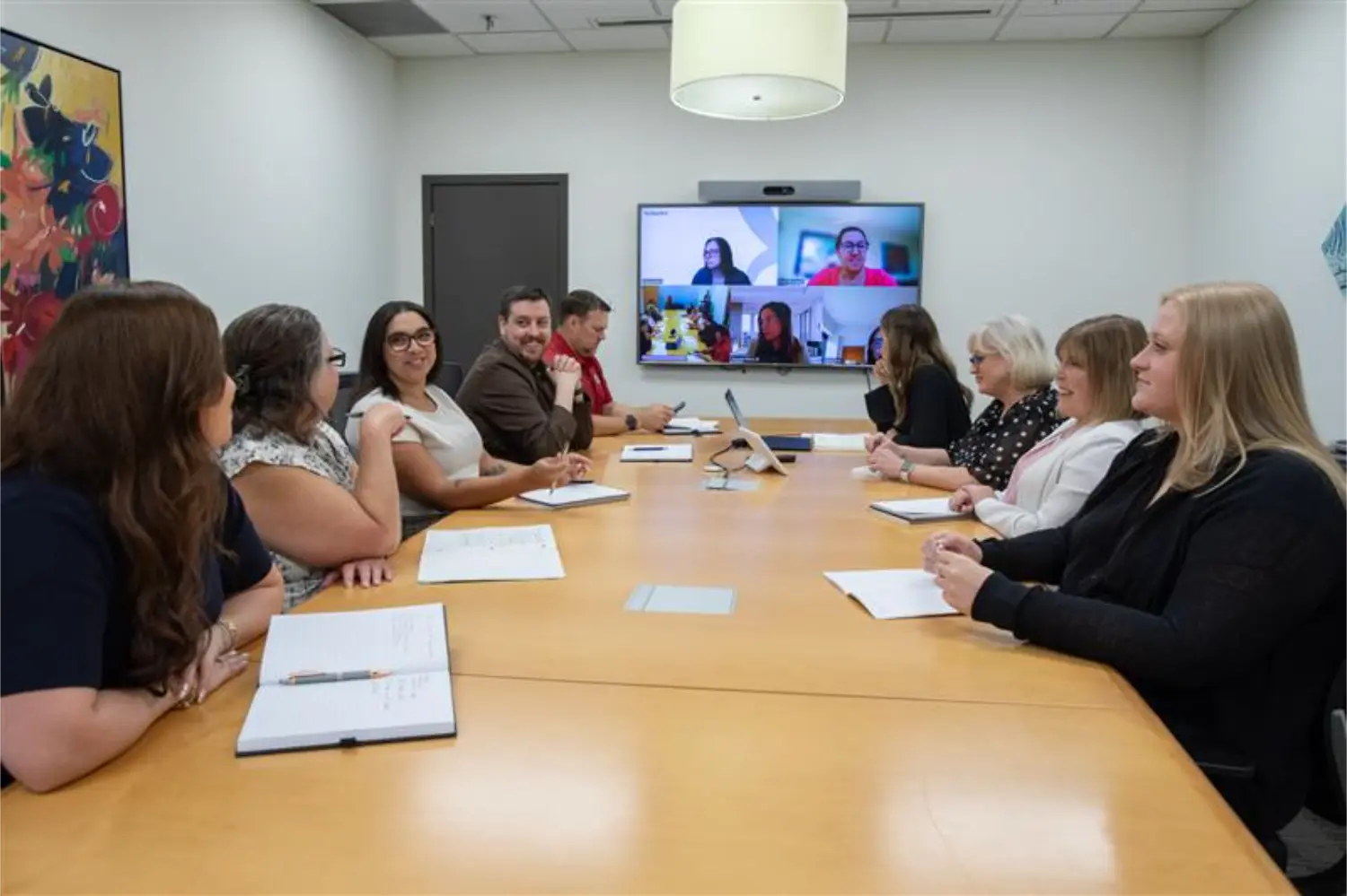 Connecting across departments to ensure alignment and one‑team collaboration!