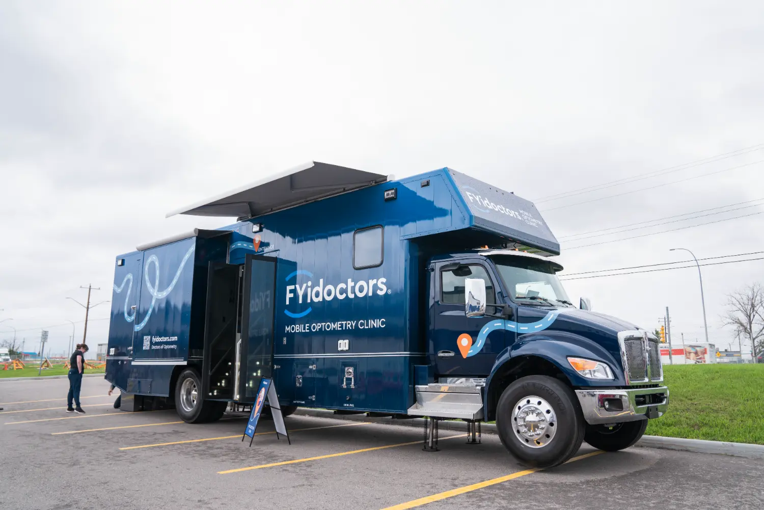 Our Mobile Optometry Clinic hits the road for the first time.