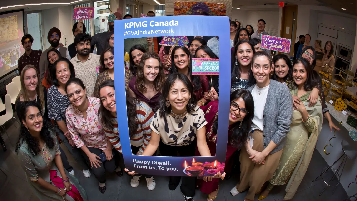 Diwali celebration event with our KPMG Canada Greater Vancouver Area (GVA) India Network