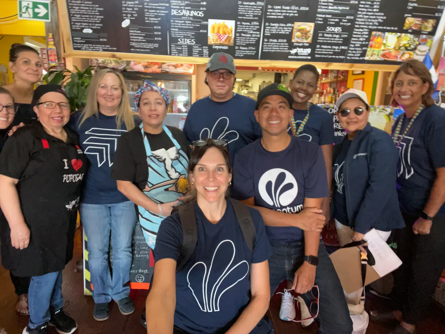Teambuilding Day - The Amazing Pace! International Avenue Scavenger Hunt. Stop at one of the local shops.