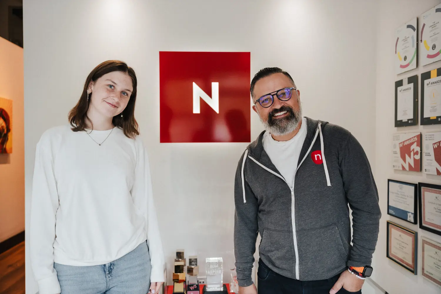 Big thanks to our intern for bringing fresh ideas and positive energy to the team.