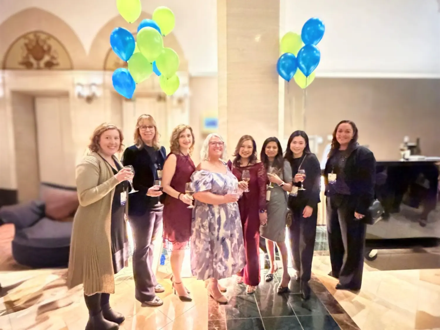 Members of Symcor's ERG, Women in Leadership attend the WCT Awards Gala