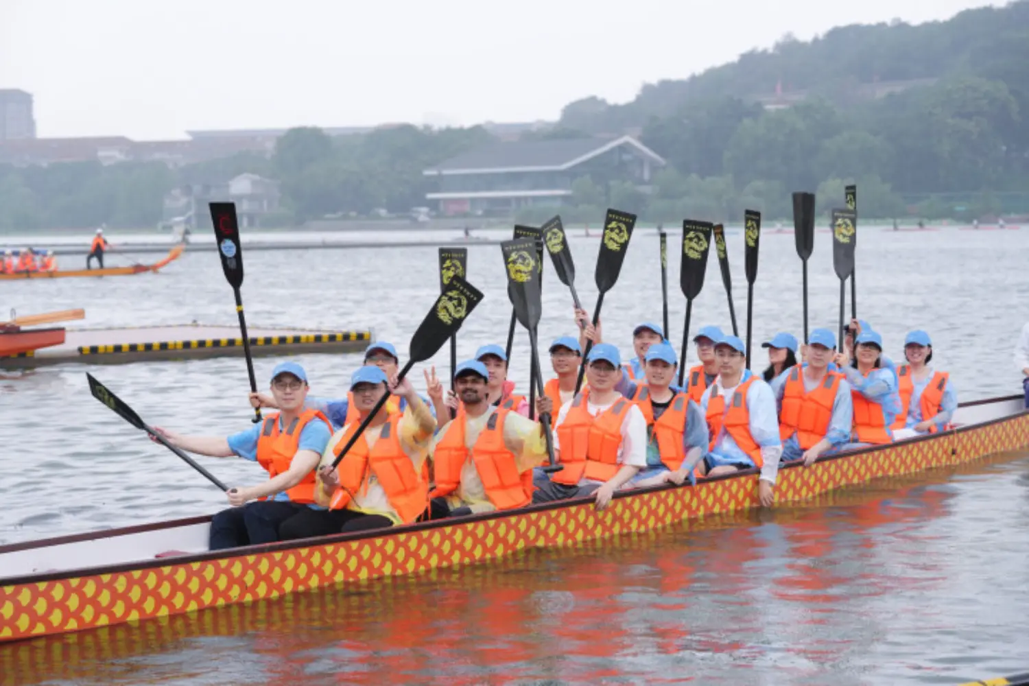 Annual Dragon Boat Race In China