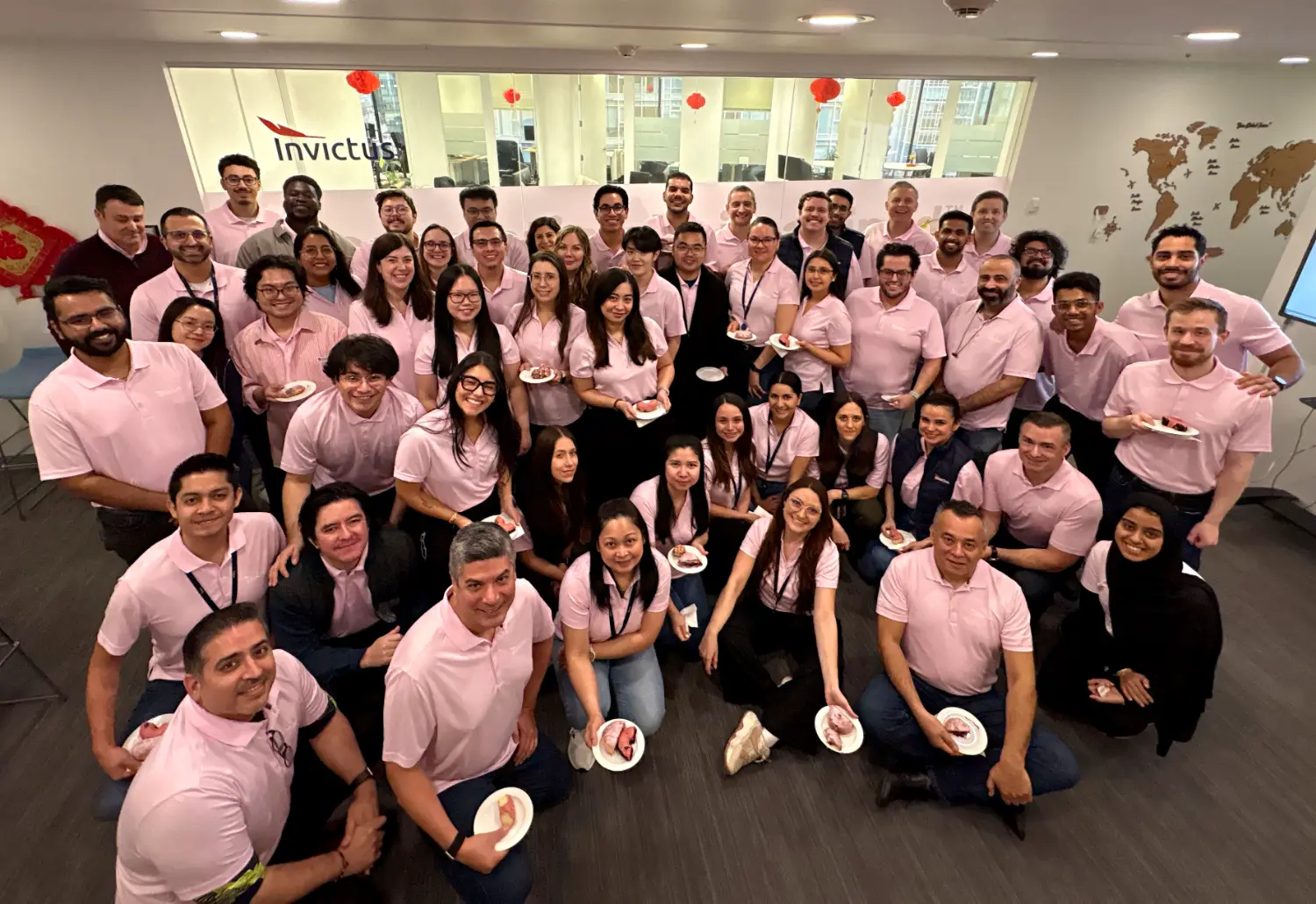 Invictus team members honour Pink Shirt Day and support advocating for a kind and inclusive world, free from bullying.