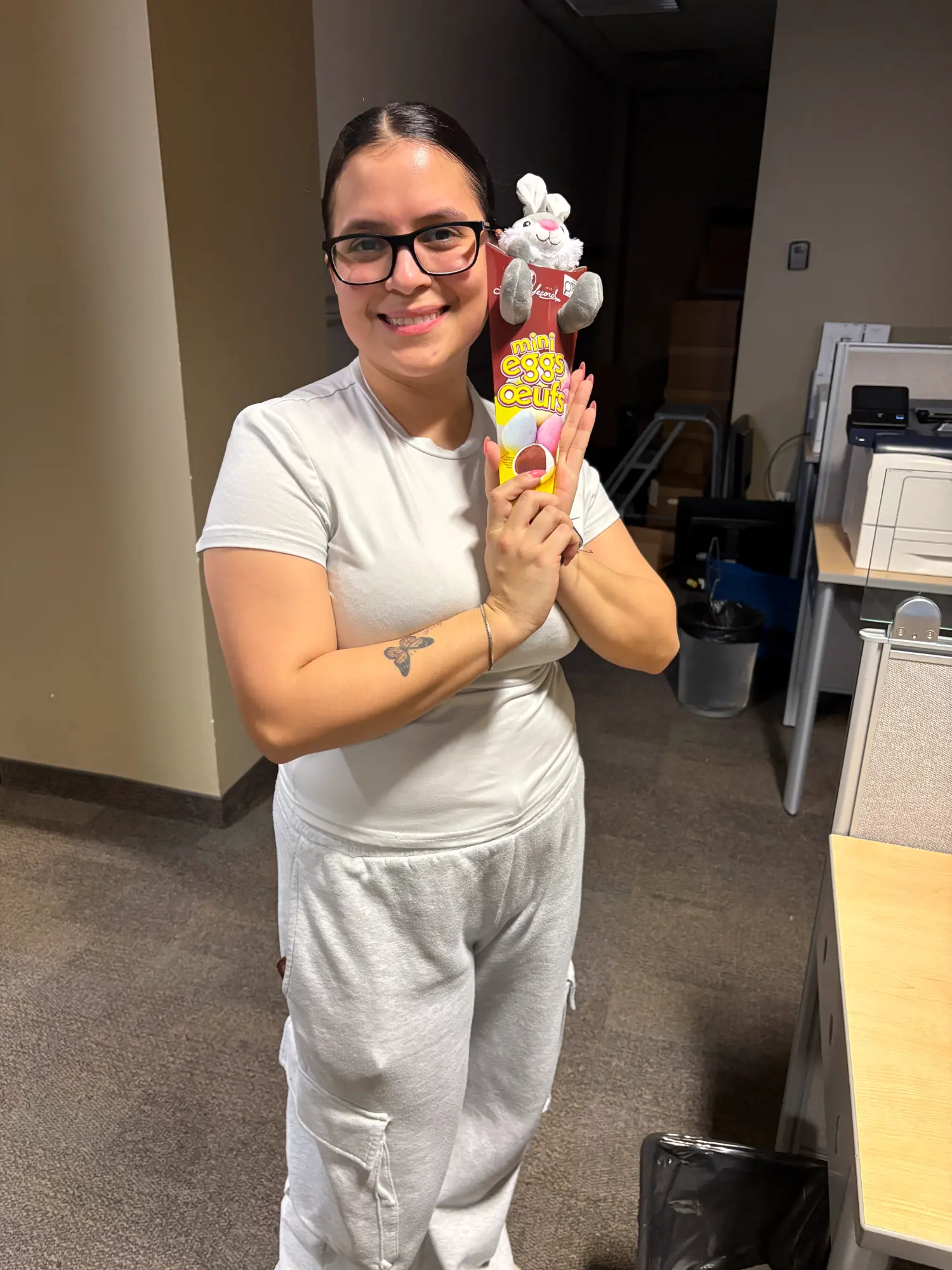 Winner from Egg hunt