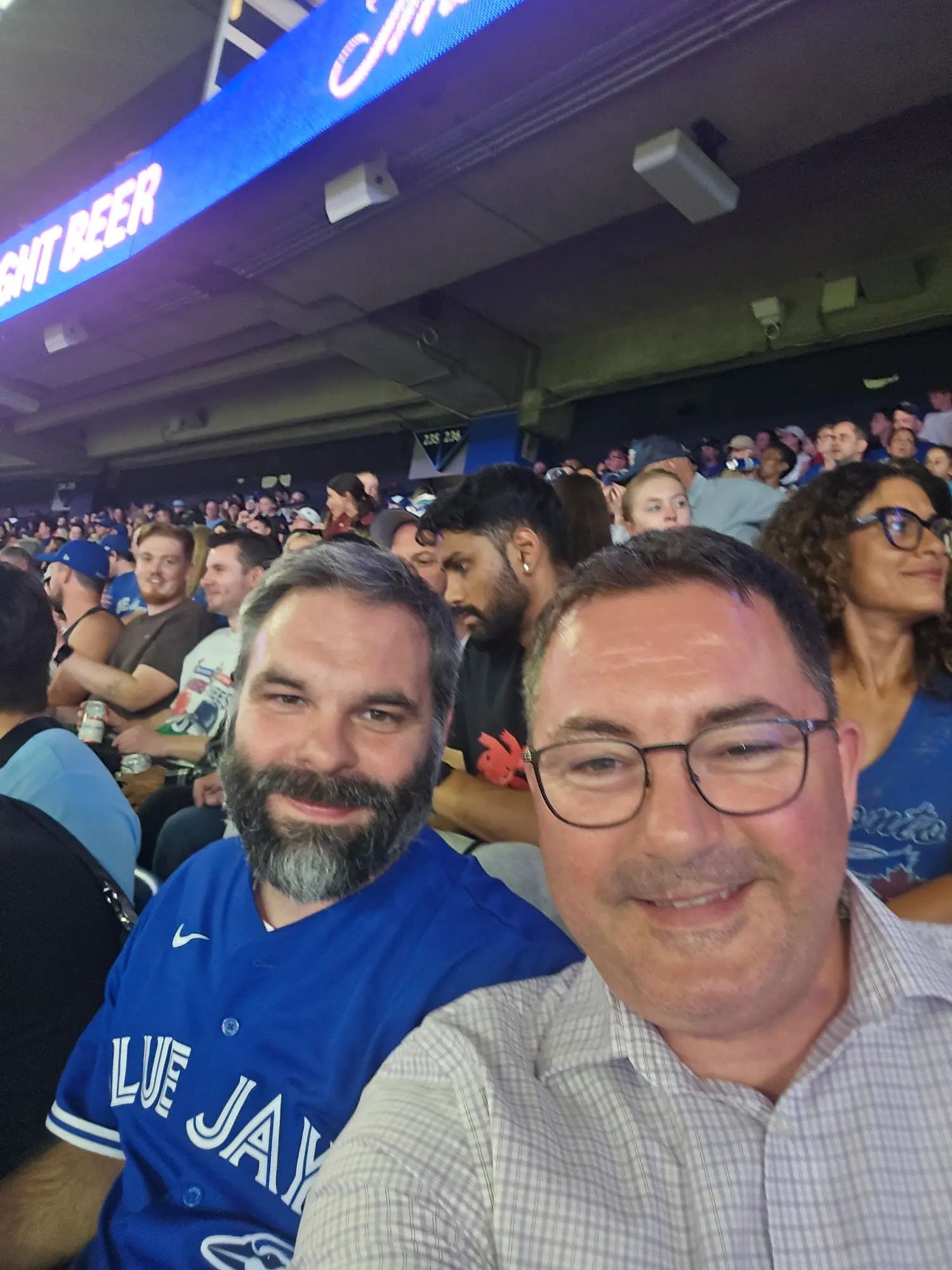 Team outing to Toronto Blue Jays game