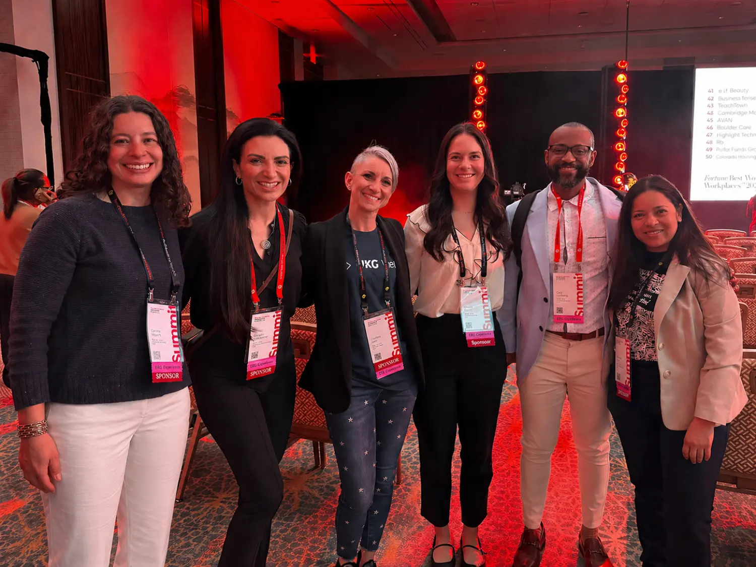 UKG employees at conference.