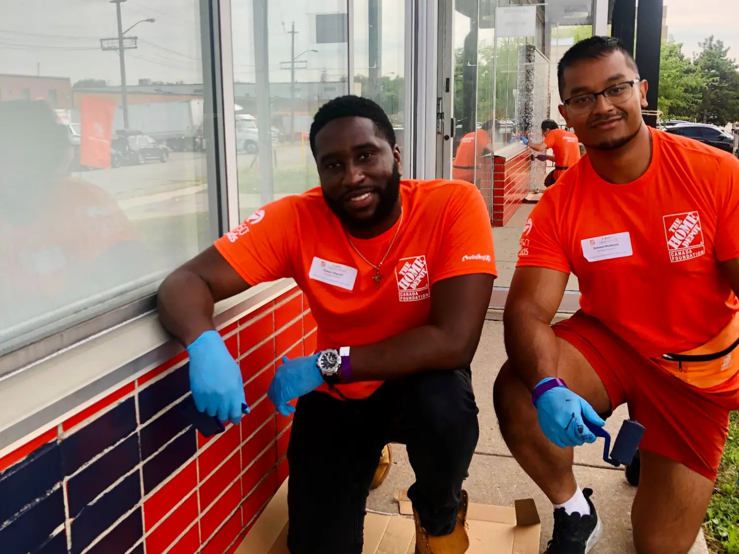 Our team members volunteered alongside The Home Depot Foundation to help make a positive impact.