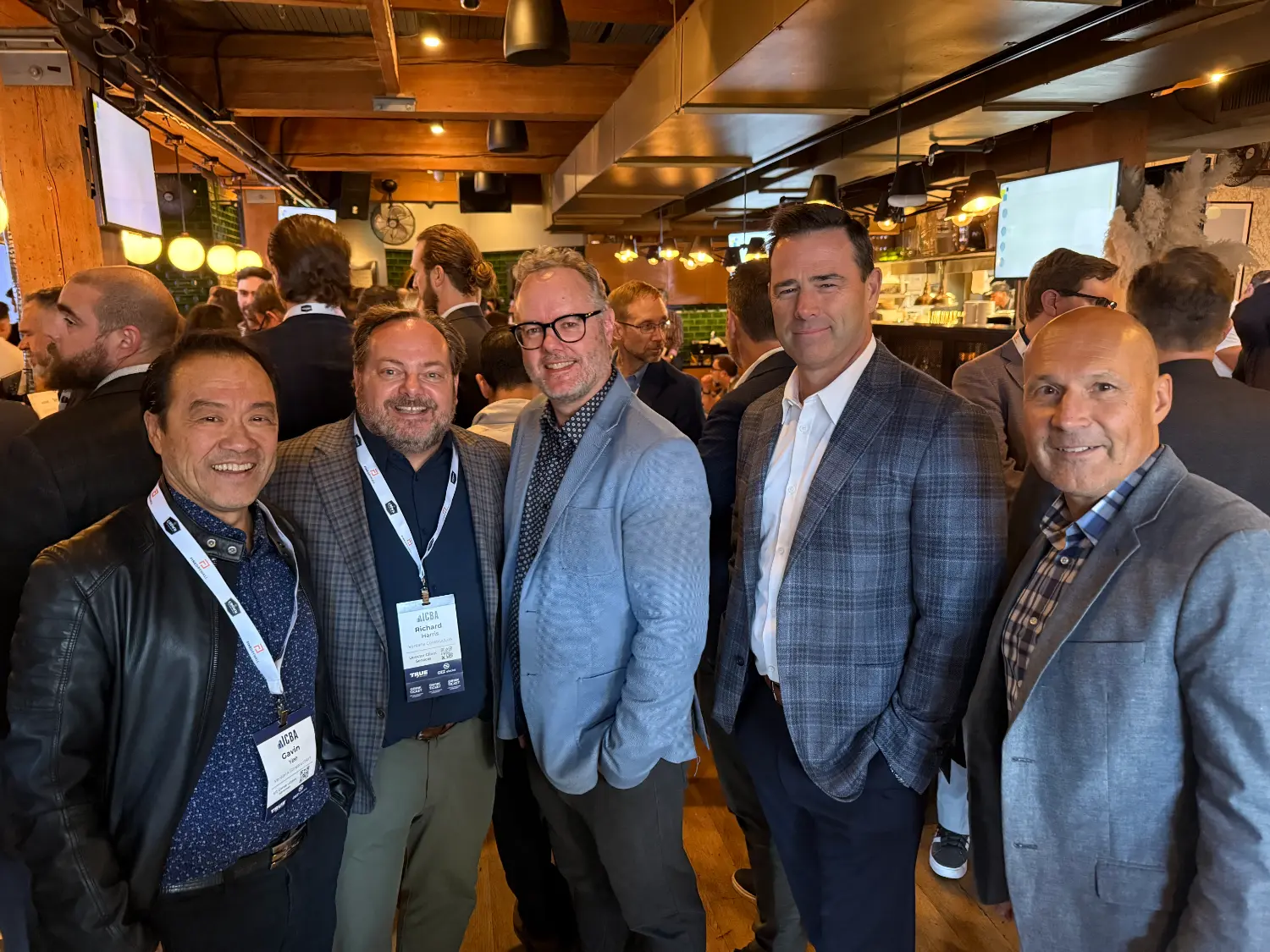Some of our great hosts at our ICBA After Party event.