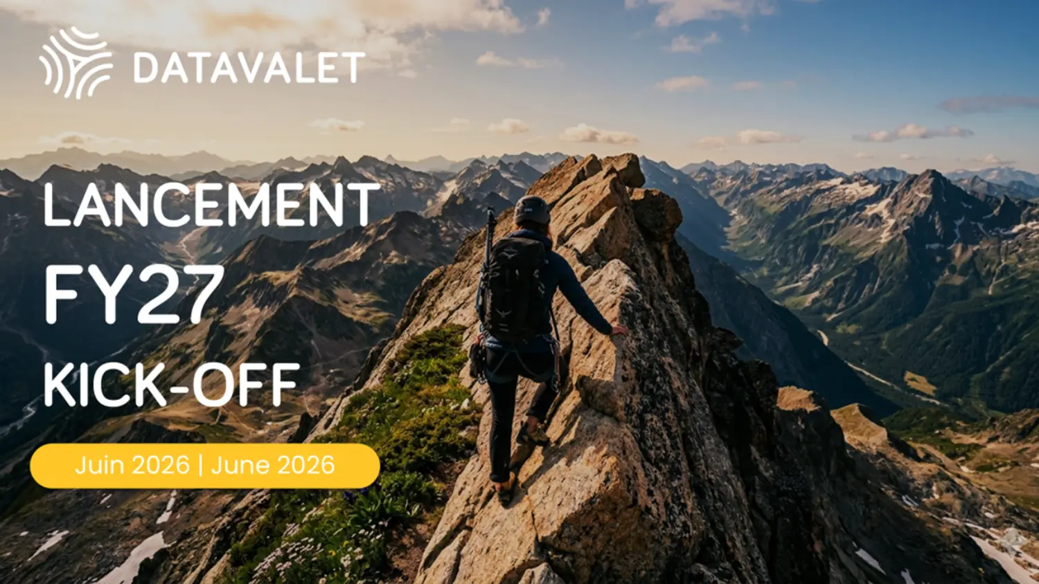 Being aligned is key. Every year, we launch our fiscal year together, with employees at the core of the event.